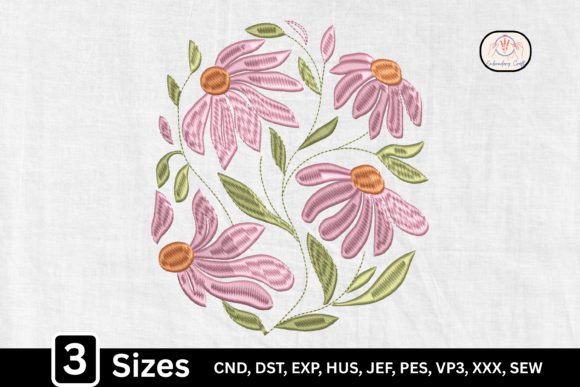 Boho Pink Daisy
