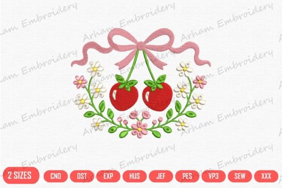 Cherry Blossom Bow Sweet Garden Delight